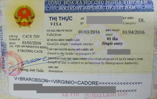 Vietnam Tourist Visa for Israel passport holders