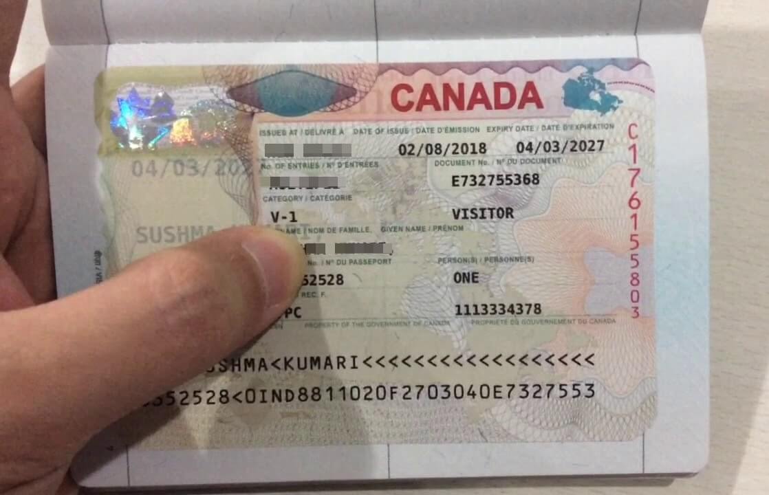 quy trình xin visa Canada đi du lịch